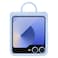 Samsung Silicone Case Cover with Ring for Galaxy Flip6 Blue