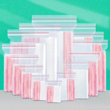 Buy Lavish [ 30- Piece ] Size 18 X 21 cm Self Adhesive Seal Plastic ...