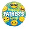 Anagram S40 Happy Fathers Day Emoticons Foil Balloon 18In