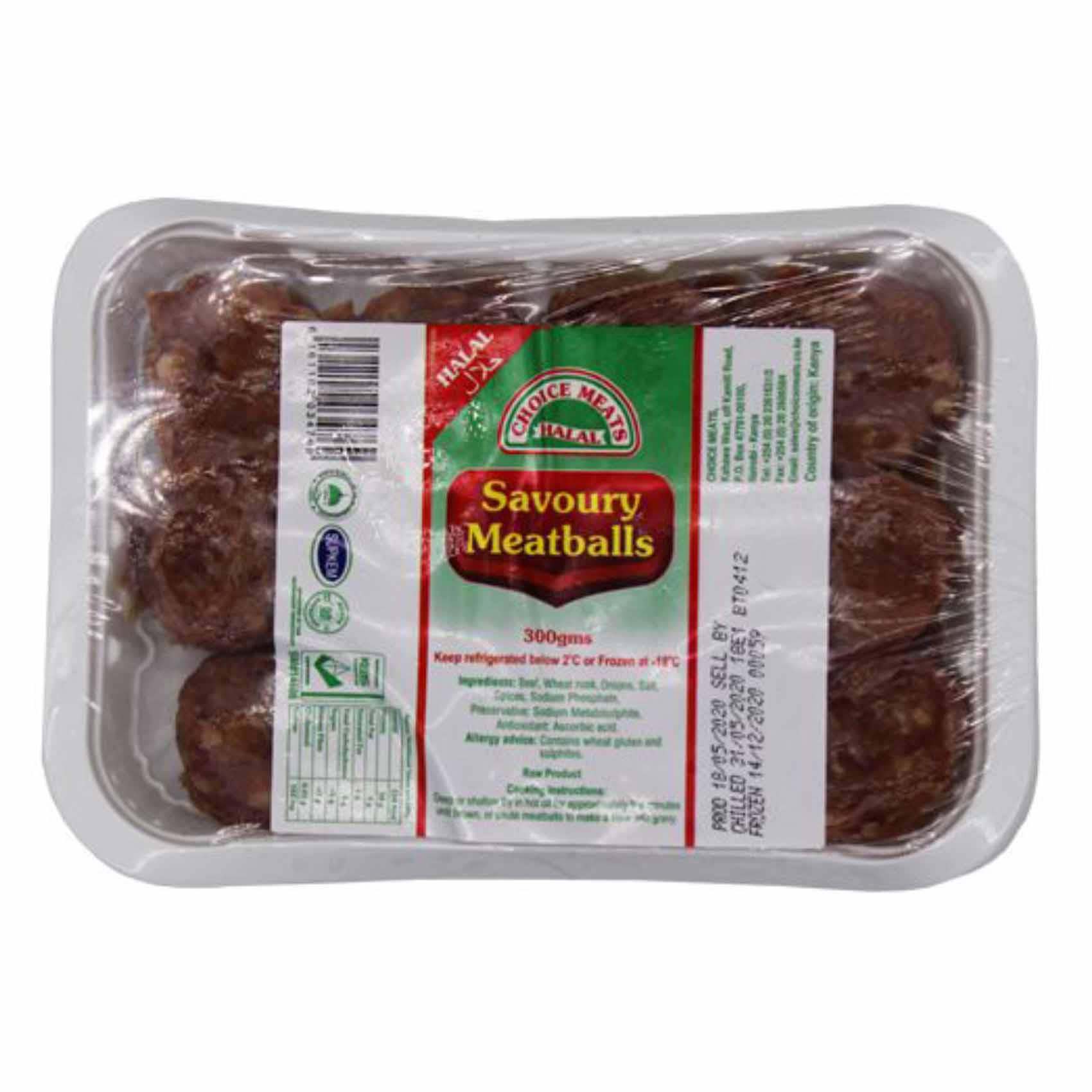 Choice Meats Meatballs 300g