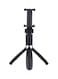 Generic - 5-Section Extendable Selfie Tripod With BT Remote Black/Silver