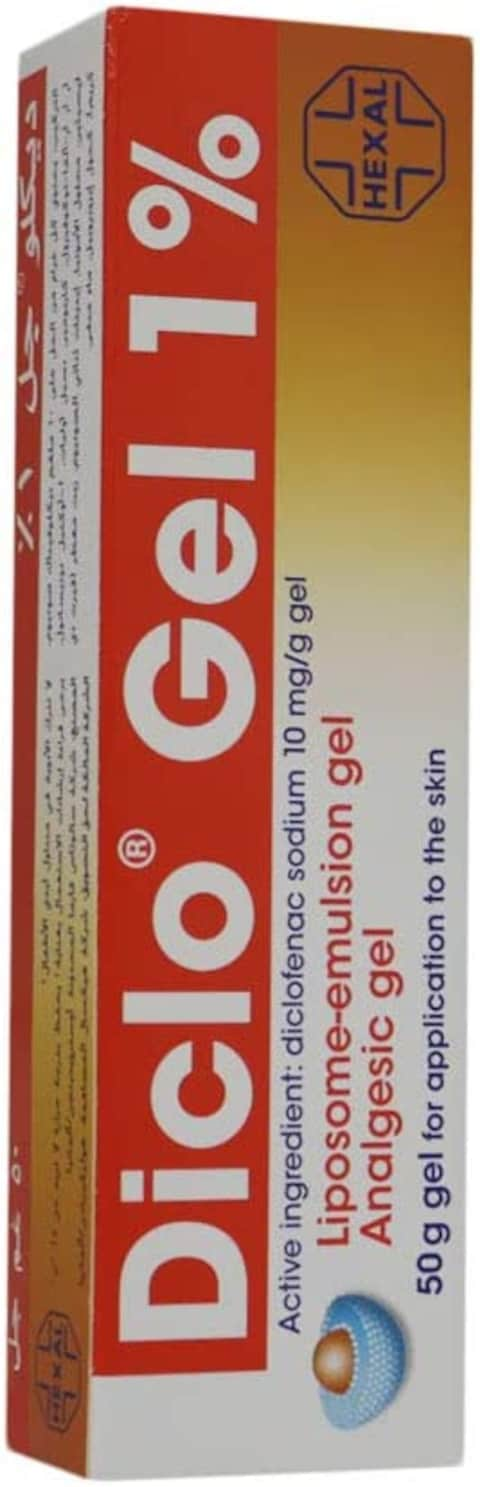 Diclo Gel 1% 50 G