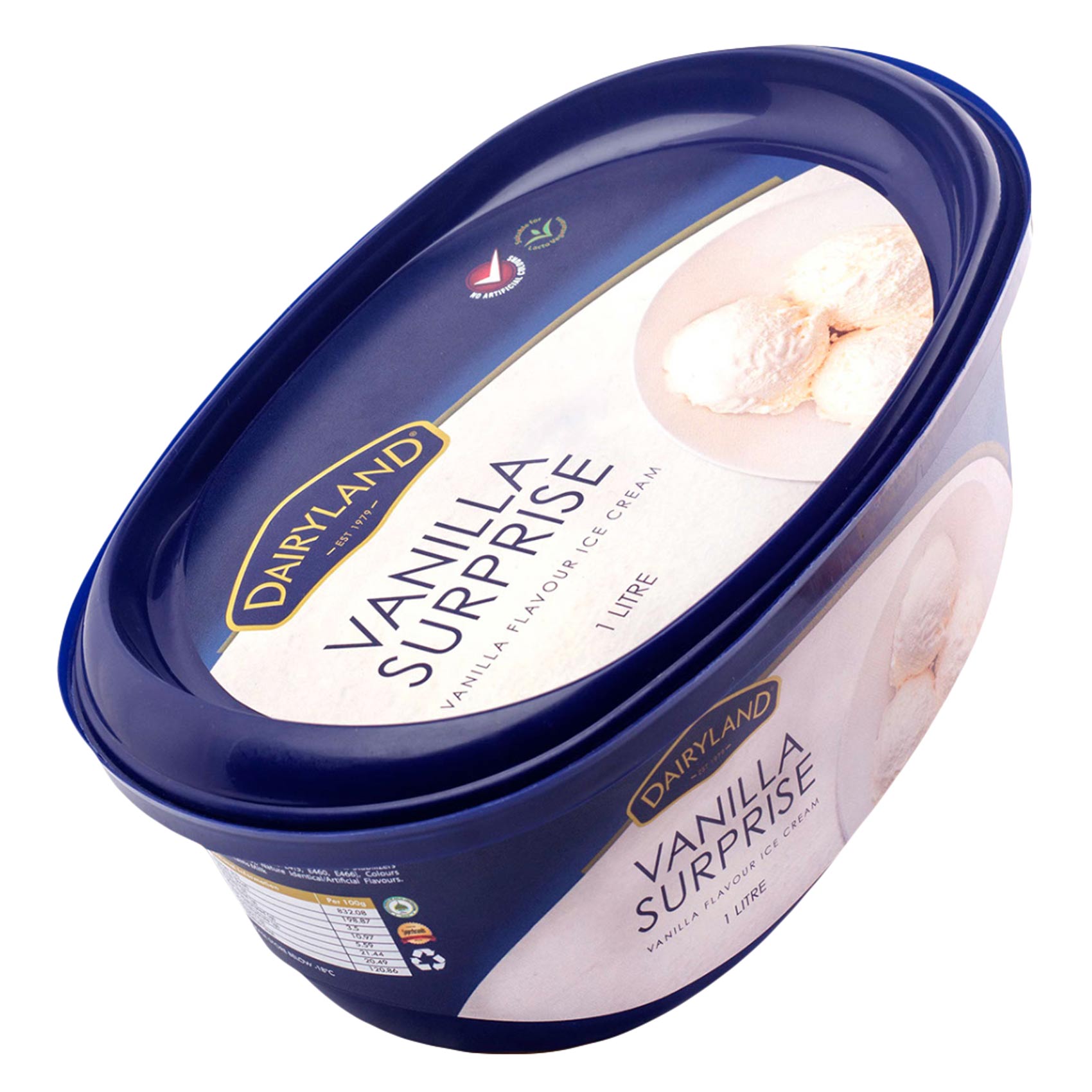 Dairyland Vanilla Surprise Ice Cream 1L