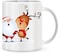 Giftex Christmas Animal Cartoon Design Mug