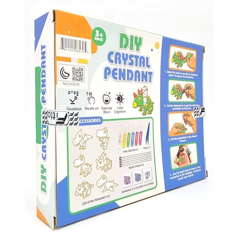 FITTO Window Art Paint for Kids - 6pcs Non-Toxic Paint with Reusable Stencils and Brushes for Creative Fun, Dinosaur