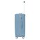 Cosmo Quartz Luggage Hard Trolley Blue 65cm