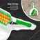 Kress Kleen Dust Pan Brush Set 'Snap-On' - Trooper (Green)