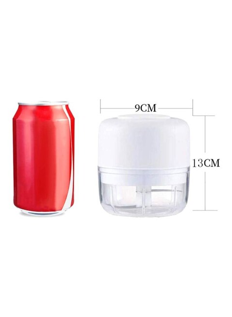 Wtrtr - Electric Mini Food Chopper And Grinder White 9x13cm