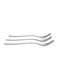 Royalford 3-Piece Dinner Fork Set Silver
