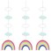 Creative Converting- Over The Rainbow Hanging Cut Outs 39in 3pcs< >Multicolor< >