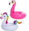 Joyin Inflatable Flamingo And Unicorn Pool Float 2 Pack, Fun Beach Floaties, Swim Party Toys, Summer Raft Lounger For Adults &amp; Kids (Inflates To Over 4Ft. Wide)