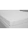 Krude Quilted Mattress Protector Microfiber, White 150X200cm