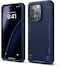 Elago Armor for iPhone 14 PRO Military Grade case cover with Carbon Fiber Patern - Jean Indigo