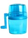 Generic Portable Manual Ice Cone Maker Crusher Blue 20x14x1cm