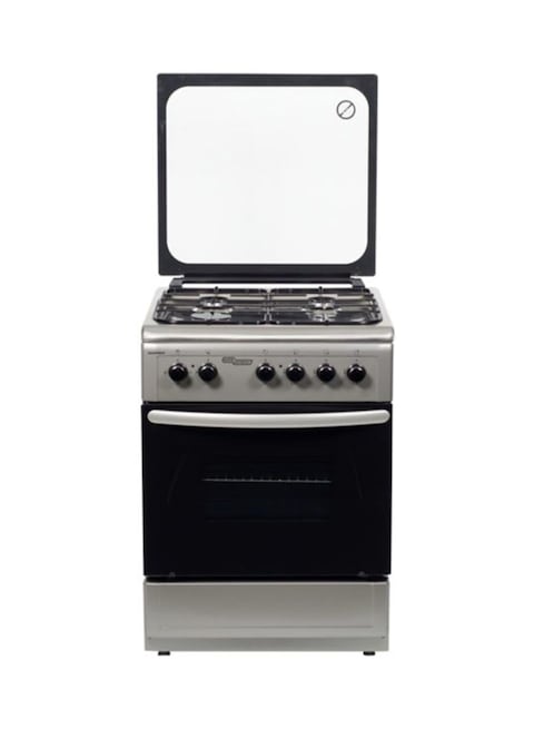 SUPER GENERAL 4-Burner Gas Grill Oven SGC6470MSFS Black/Silver