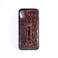 iSAFE Signature Crocodile Leather Ring Back Case iPhone XS  Brown