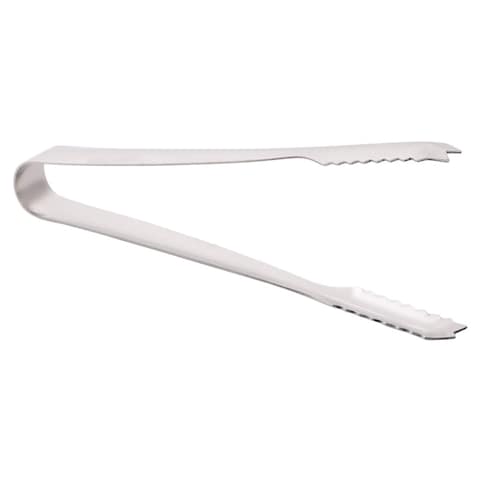 Stainless Steel Ice Cube Tong, Silver-HKT002