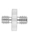 Generic - Male To Male Camera Screw Adapter Silver
