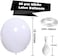Party Time 50-Pieces 12inch White Latex Balloons Party Decorations, White Party Decorations For Baby Shower, Engagement, Wedding Balloons Decor, Balloons for Birthday Party Decorations