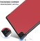QuickTech Cover Case for Samsung Galaxy Tab S6 Lite 10.4, Slim PU Cover Case for Samsung Galaxy Tab S6 Lite 10.4 inch Tablet Red
