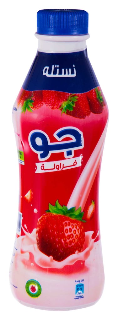 نستلة جو مشروب زبادى بالفراولة - 375 مل