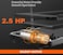 SKY LAND Treadmill, 2-In-1 Under Desk Treadmill: Foldable 2.5 HP Walking Pad And Running Machine For Home And Office With Remote Control, Super Slim Mini Quiet Home Treadmill - EM-1294 (Black-Orange)