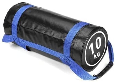 ULTIMAX Power Bag Weight Training Bag Sandbag Weight Training Power Bag with Handles &amp; Zipper Weight Adjustable Fitness Powerbag, Weight Lifting, Powerlifting Workout-10KG