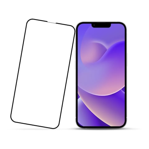 Hyphen Defendr Full Coverage Tempered Glass Screen Protector For Apple iPhone 14 Plus Clear