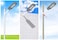 Generic 6V 60W Led Solar Powered Wall Street Light Suitable For Garden, Yard, Lawn, Street