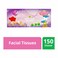 Soft Rose Facial Tissues - 150 Tissues