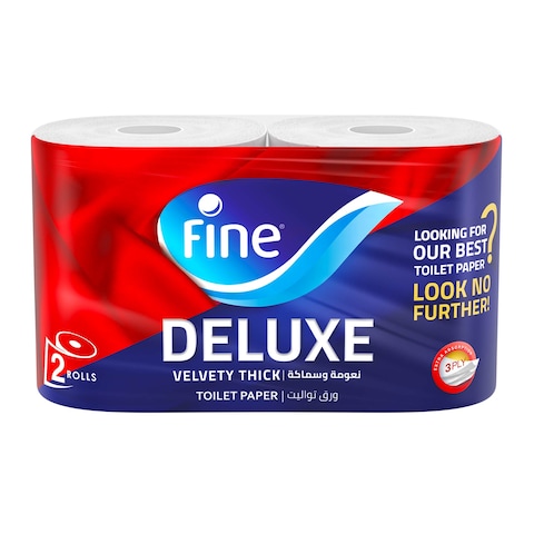 Fine Toilet Roll, Extra Strong - 2 Rolls
