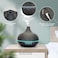Sky-Touch Essential Oil Diffuser, 550ml Oil Diffuser With 4 Timer, Aromatherapy Diffuser With Auto Shut-Off Function, Cool Mist Humidifier Bpa-Free For Bedroom Home -Dark Brown