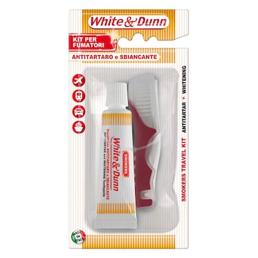Piave White And Dunn Toothbrush And Toothpaste Smoker Kit
