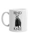 Spoil Your Wall Jon Snow, Khaleesi, Game Of Thrones Coffee Mug White/Black 11Ounce