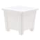 KENPOLY SQUARE PLANTER NO.1 WHT