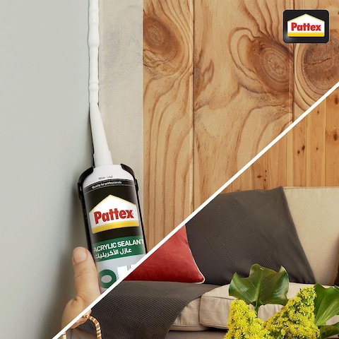 Pattex Sl100, Acrylic Emulsion-Based Sealant,280Ml

