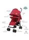 Moon Strek Stroller, Fire Red