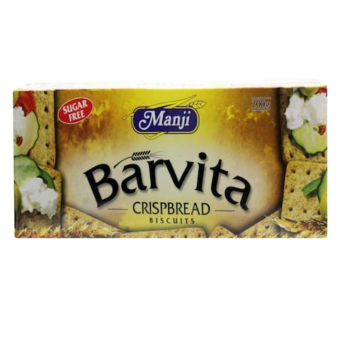 Manji Barvita Crispbread Biscuits 200g