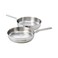 Prestige Frypan Silver 24cm+28cm