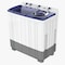 Nobel 20 KG Washing / 10 KG Spin Capacity Twin-tub Semi-Automatic Washer, Gentle Care for Textiles, Child-Lock Safety, Efficient Operation NWM2010 White