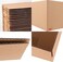 Duchic Pack Of 10 Large Double Wall 100% Recyclable Corrugated Cardboard Moving Boxes with 25 KG Capacity, 45 x 32 x 23 cm Brown Carton for Packaging, Shipping and Storage, 3 ply