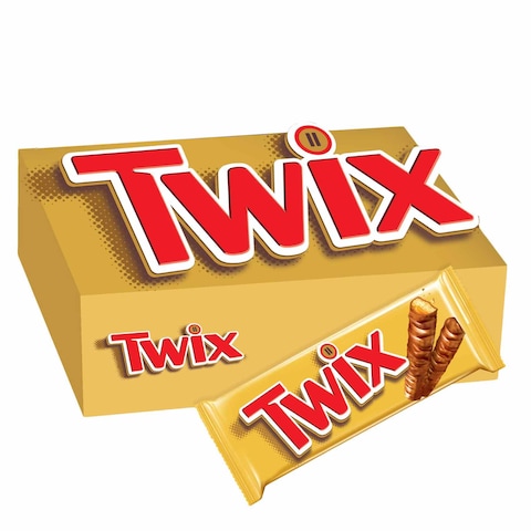 Twix Twin Chocolate Bars 50g x Pack of 25