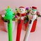 6-Piece Christmas Ballpoint Light Up Multicolour Pens