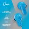 SkullCandy Dime True Wireless In-Ear Earbuds With Charging Case Light Grey/Blue