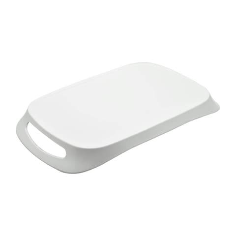 RK COMFORT TRAY LARGE WHITE STATIC GOLD, DWT1072WSG, 16.25&quot; x 10.25&quot;