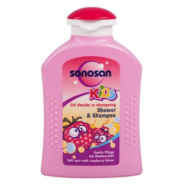 شامبو و شاور سانوسان للاطفال، بالتوت - 200 مل