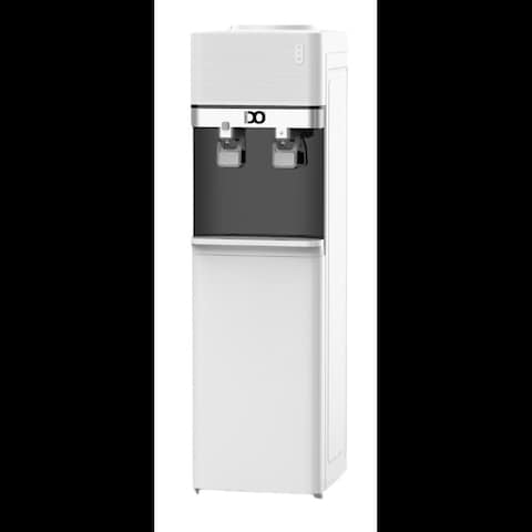 IDO Water Dispenser Hot &amp; Cold - 2 Taps - White &amp; Black - WD100NC-WH