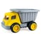 Hape Load &amp; Tote Dump Truck Indoor/Outdoor Beach Sand Toy Toys, Yellow