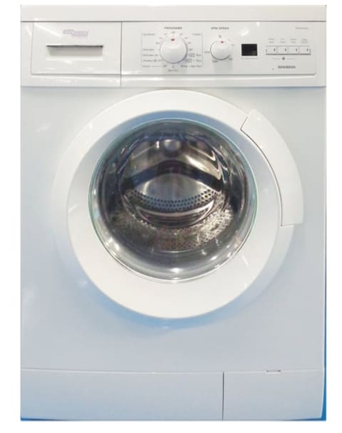 Super General 8Kg 1200 RPM Front Load Washer, White, SGW8200NLED