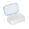 Delcasa 13X10cm Soap Box, Soap Holder Organiser Box Case - Soap Dish Holder Set For Bathroom